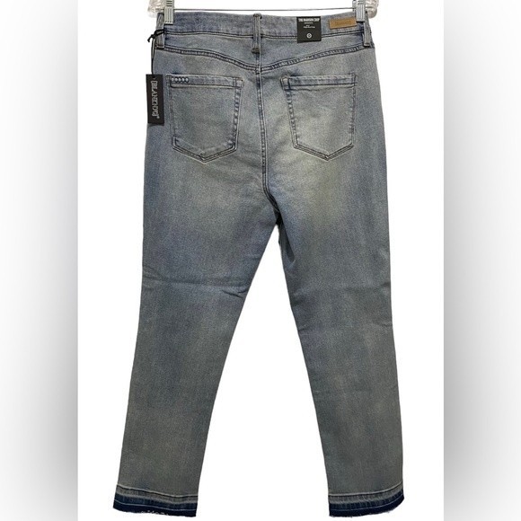 🟣 SALE Blank NYC The Madison High Rise Crop Jeans Size 31 - Picture 3 of 7